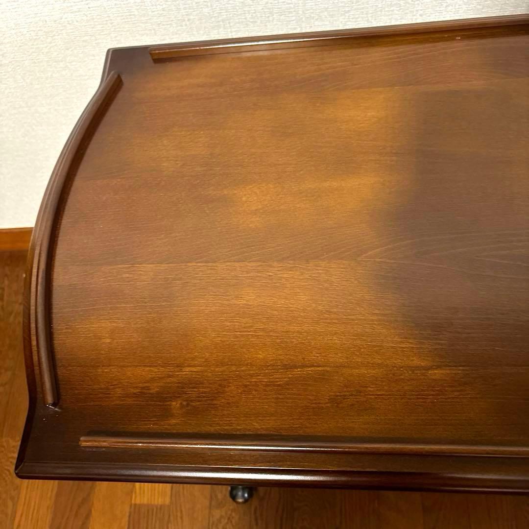 【美品】karimoku ティーワゴン キッチンワゴン コロニアル