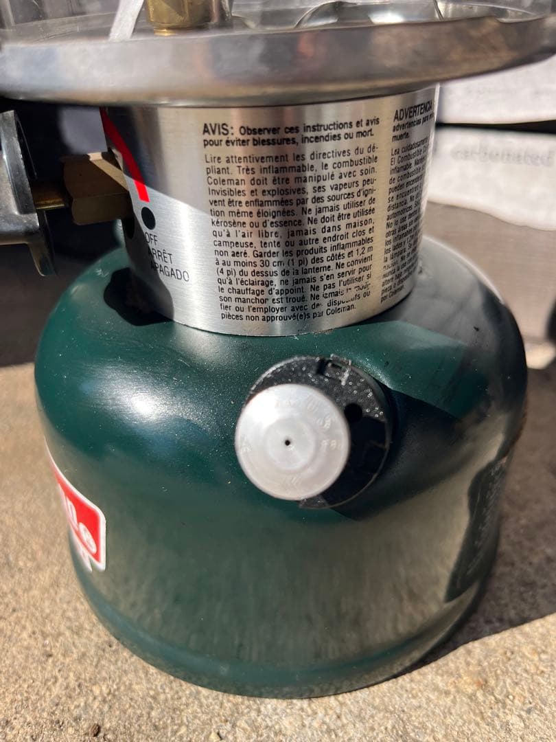 【週末お値下げ】USA94年製 Coleman ケロシン化ランタン