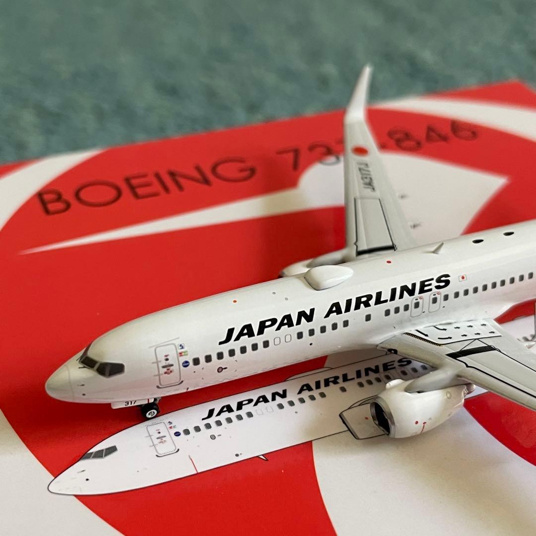 JAL 737-800 日本航空 JA317J 1:400 ph