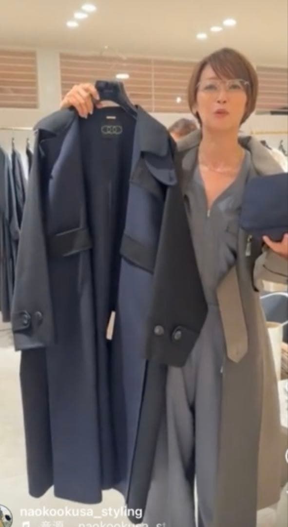 ⭕️新品タグ付き✨conte★リバー バルカラーコート★辺見えみり⭕️最終です