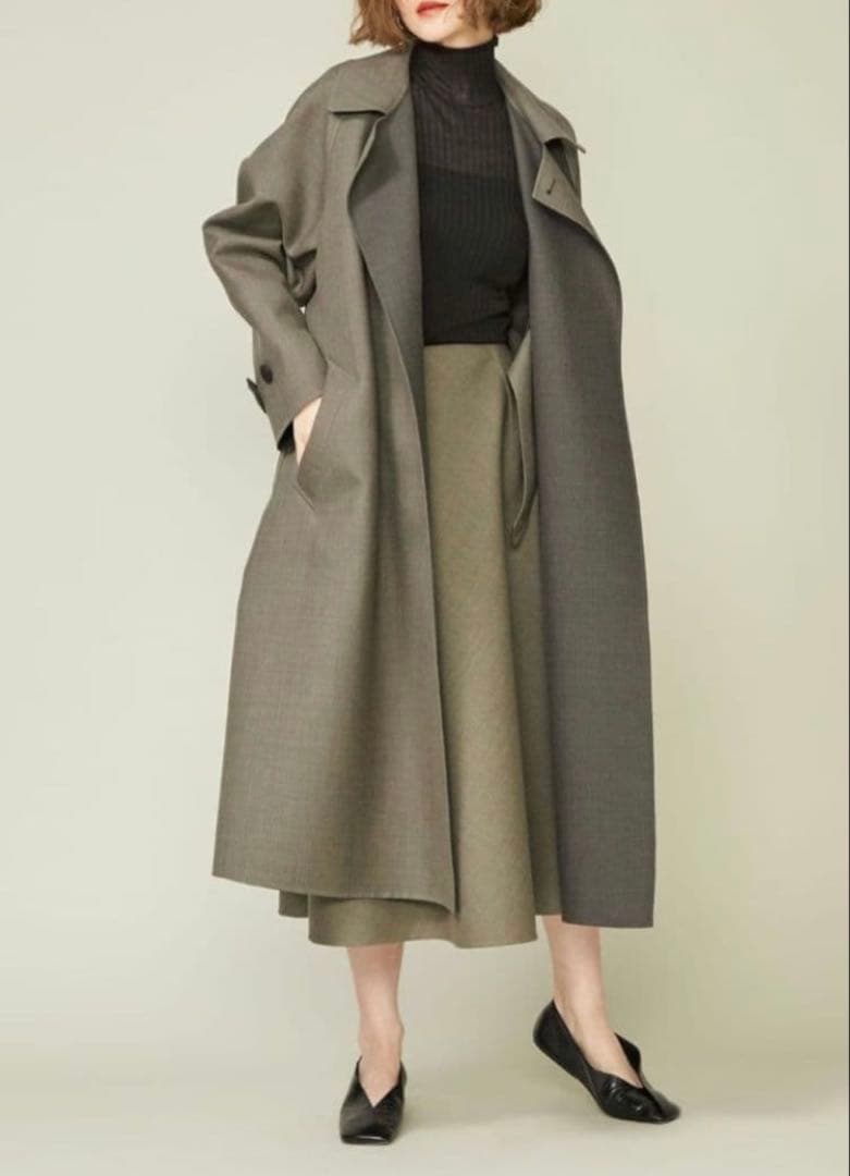 ⭕️新品タグ付き✨conte★リバー バルカラーコート★辺見えみり⭕️最終です