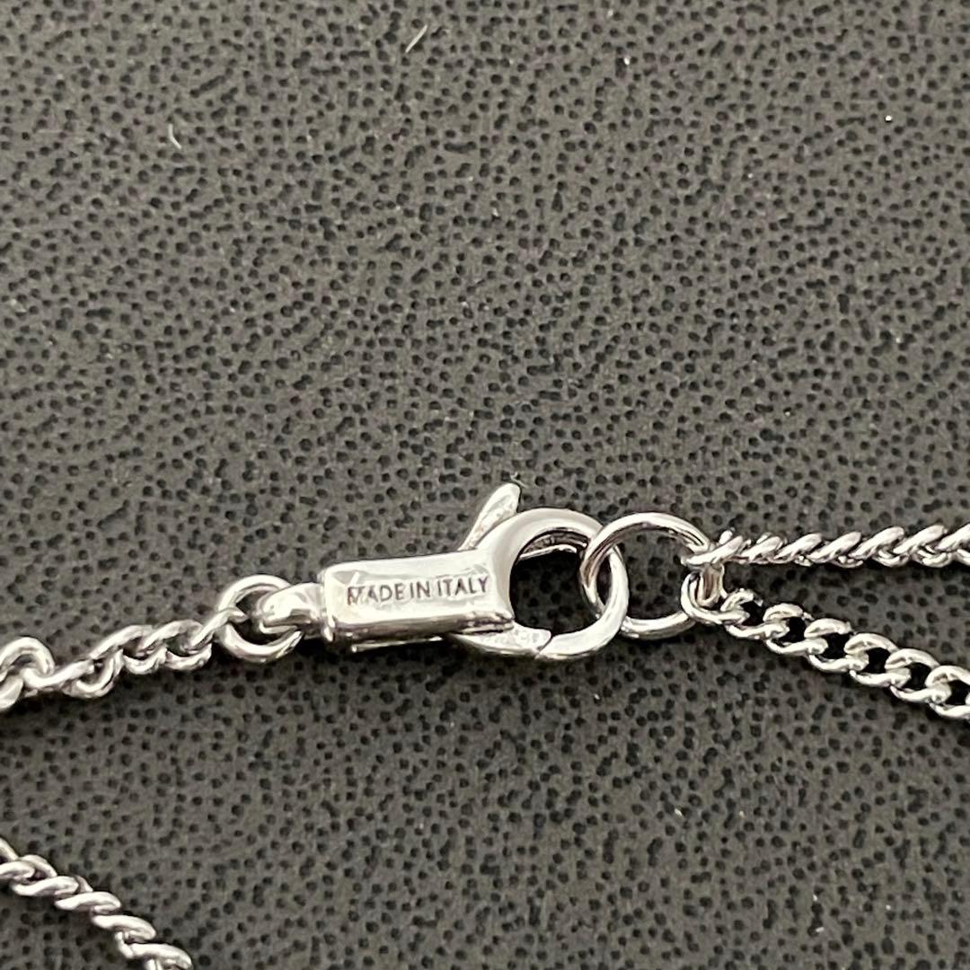 美品 CELINE ネックレス ラインストーン トリオンフ シルバー