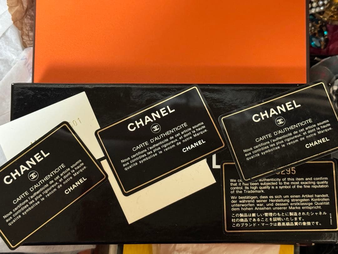 美品 本革 手袋 CHANEL シャネル ラムスキン ベージュ