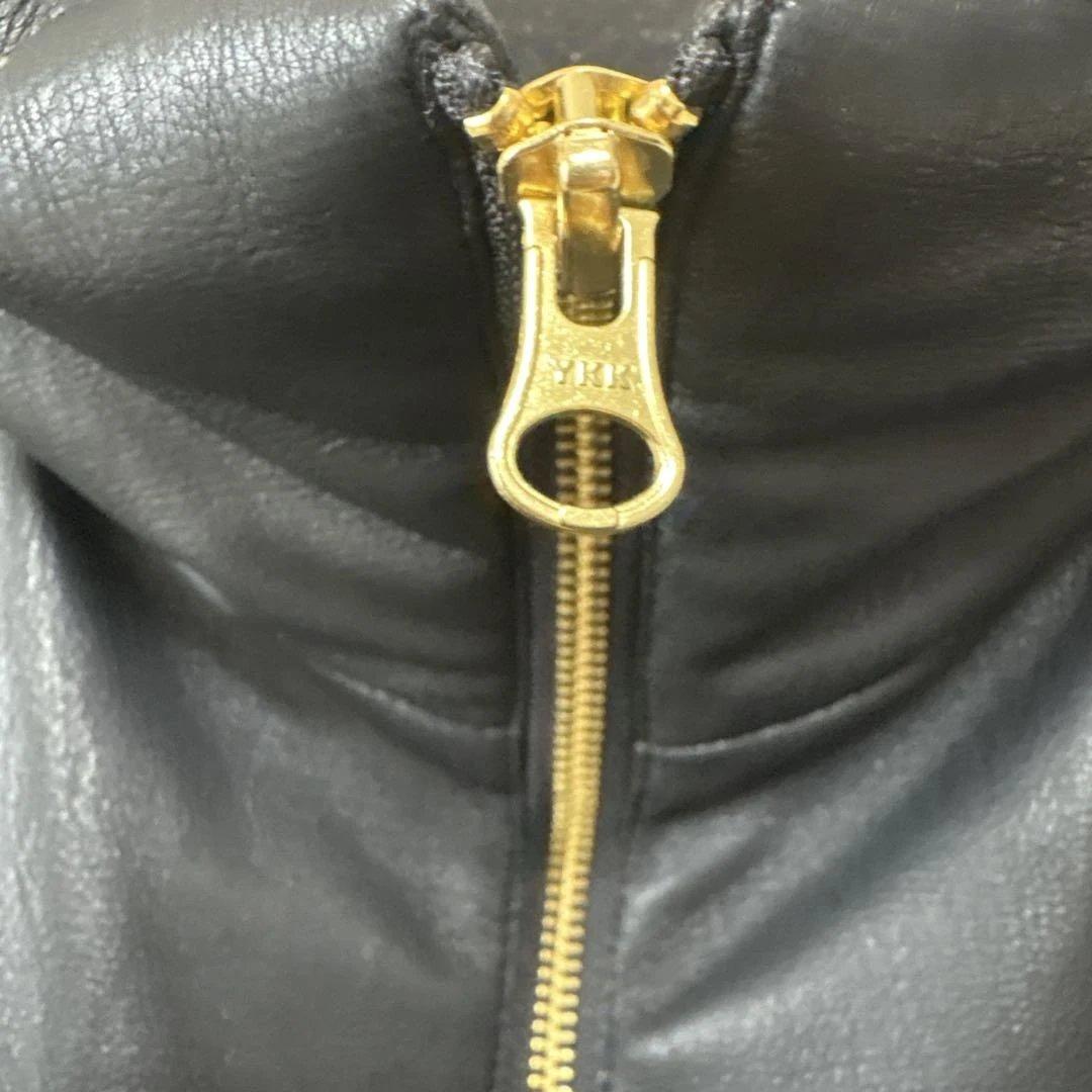 ❣️新品　❣️今季もの　マルゴービンテージ　レザーベスト　エコレザー　中綿ベスト