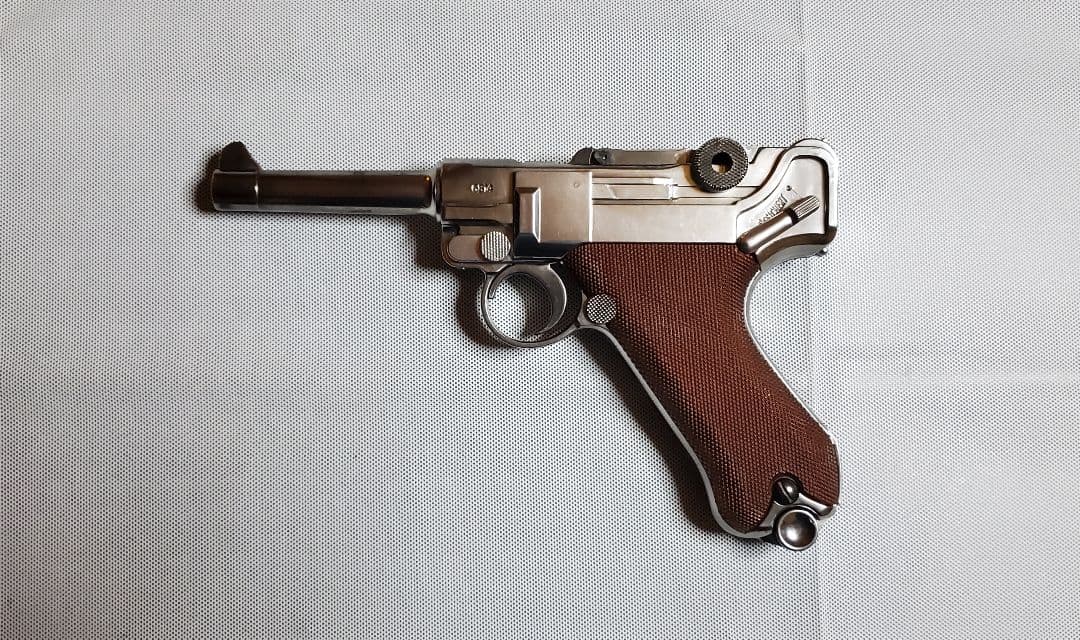 東京マルイ　ルガー　P08　ステンレスカラー　カスタム　改修品　10禁