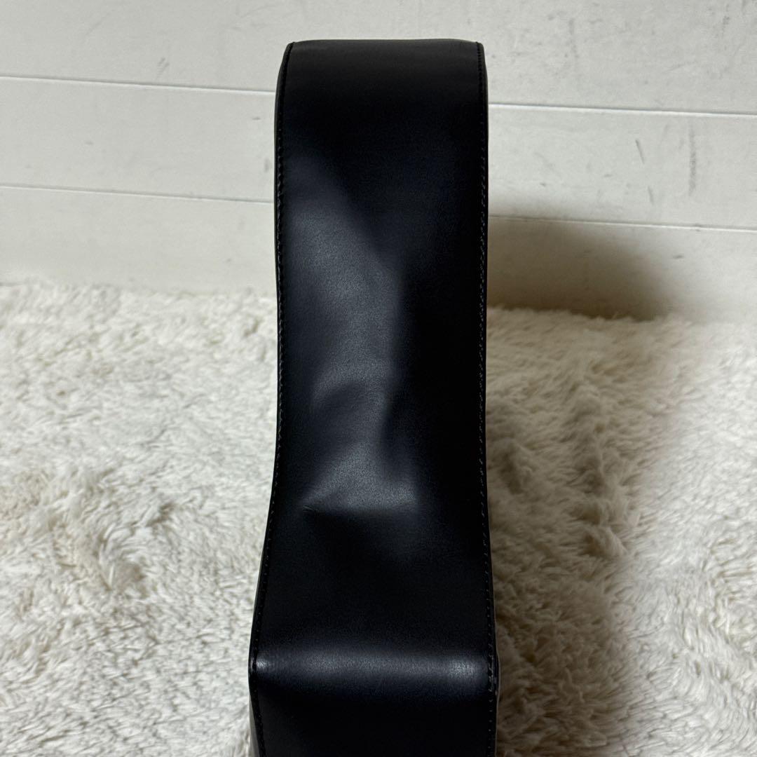 極美品✨MM6 trois6 レザー　クロスショルダーバッグ ブラック