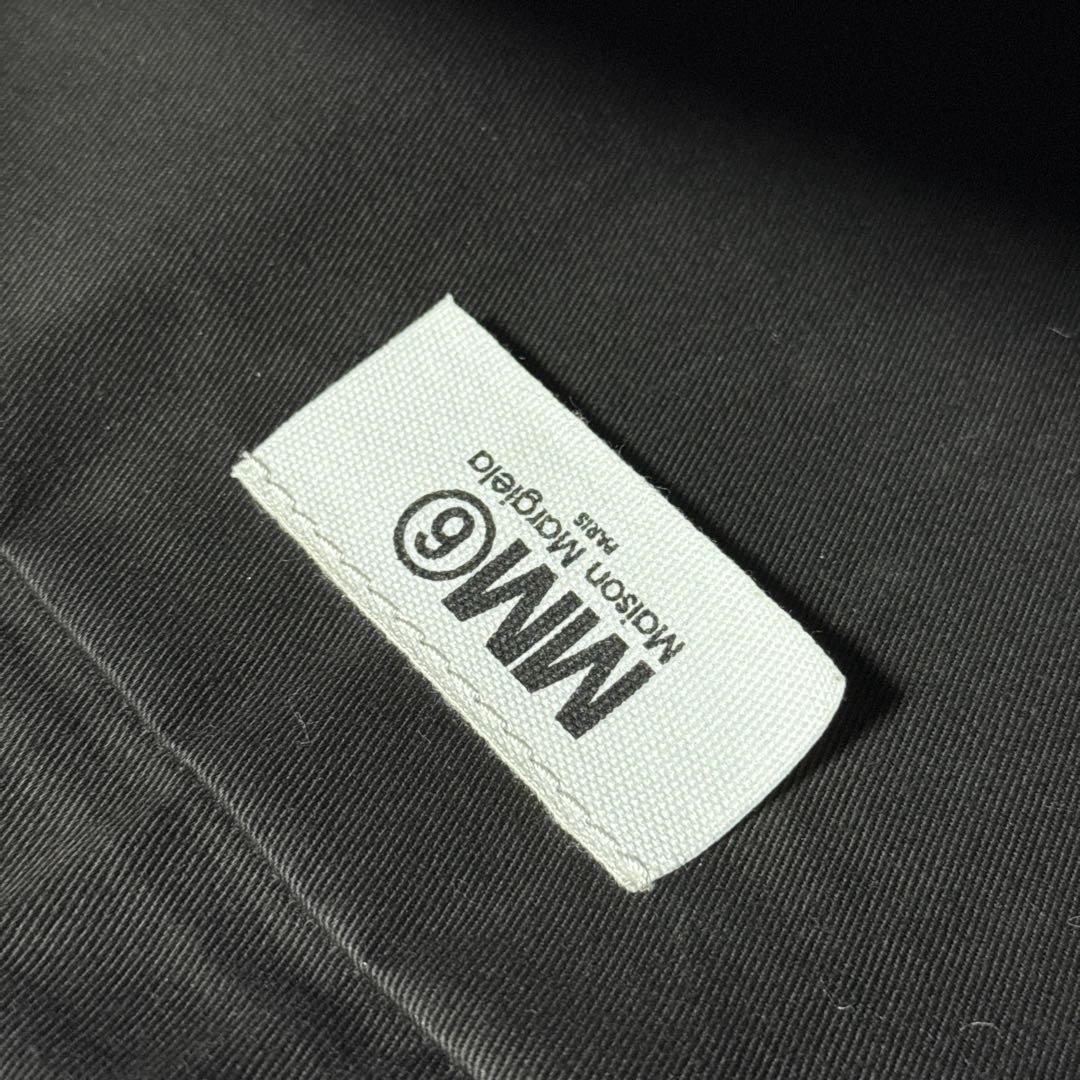 極美品✨MM6 trois6 レザー　クロスショルダーバッグ ブラック