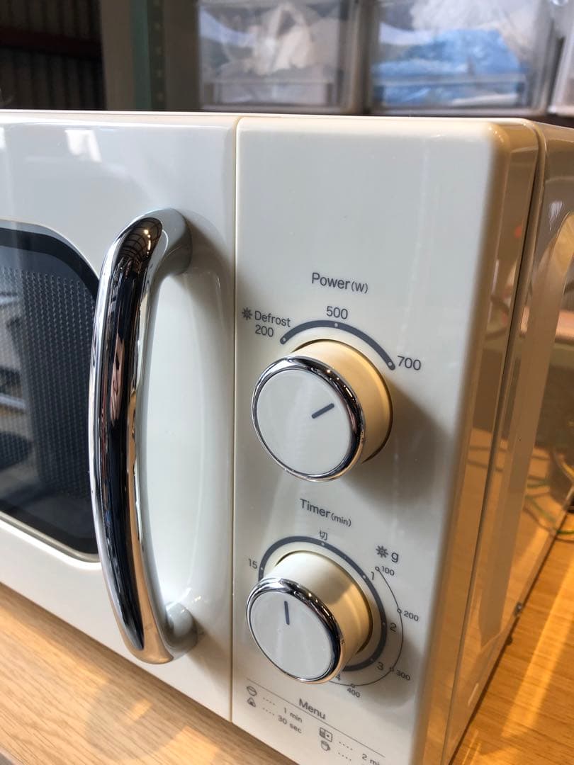 単機能電子レンジ ホワイト 500W/700W