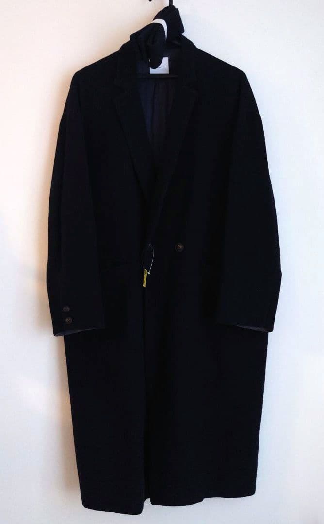 北欧、暮らしの道具店 チェスターコート ネイビー