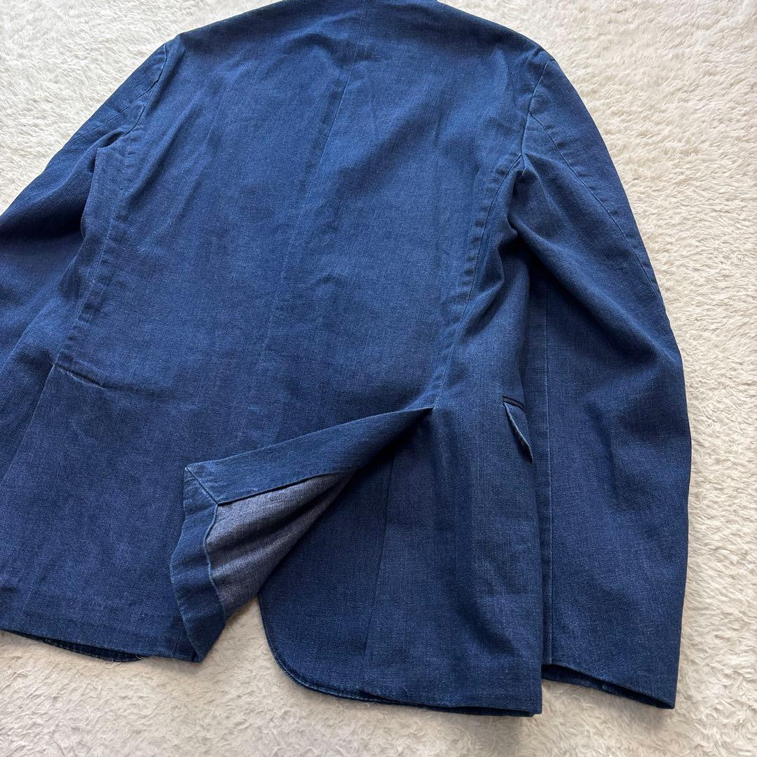 ポロラルフローレン　デニムテーラードジャケット　背抜き　近年モデル