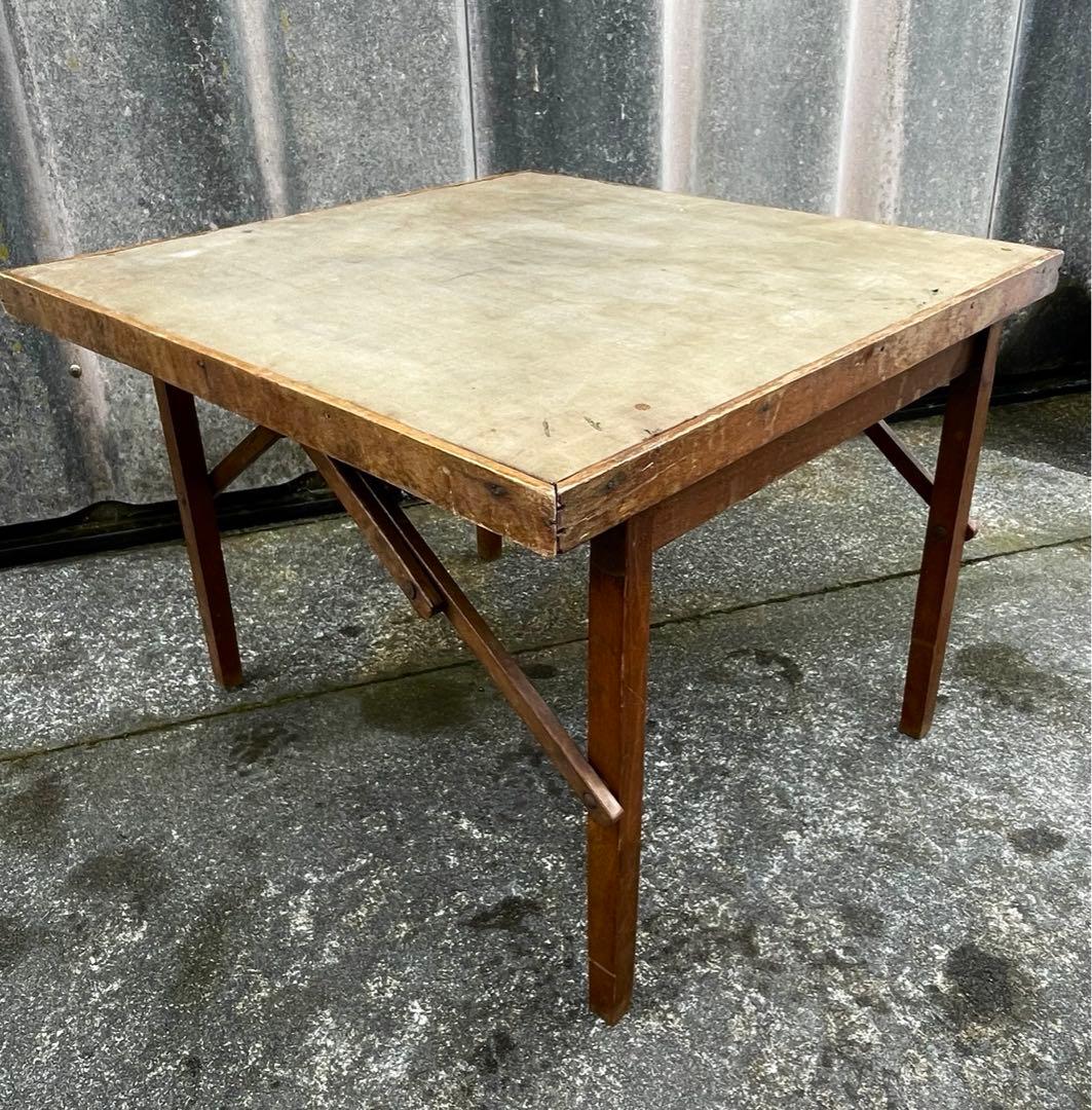 稀少/ビンテージ/USA製/フォールディングテーブル/テーブル/折りたたみ