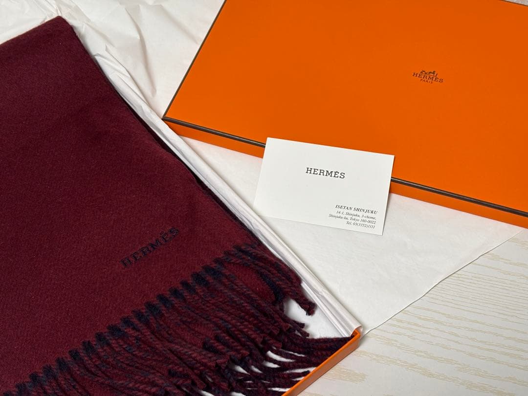 エルメス　Hermes マフラー　レクトヴェルソ