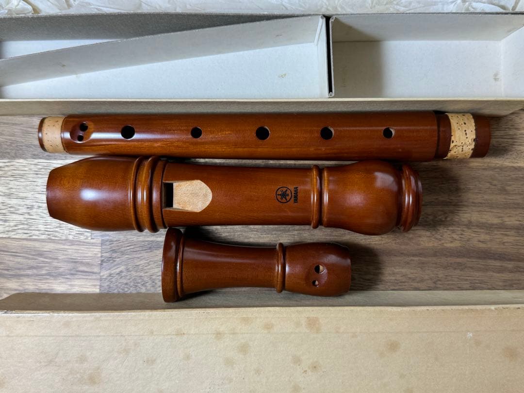 ト*ン様 ⭕️希少モデルYAMAHAアルトリコーダーYRA-43木製 美品ヤマハ