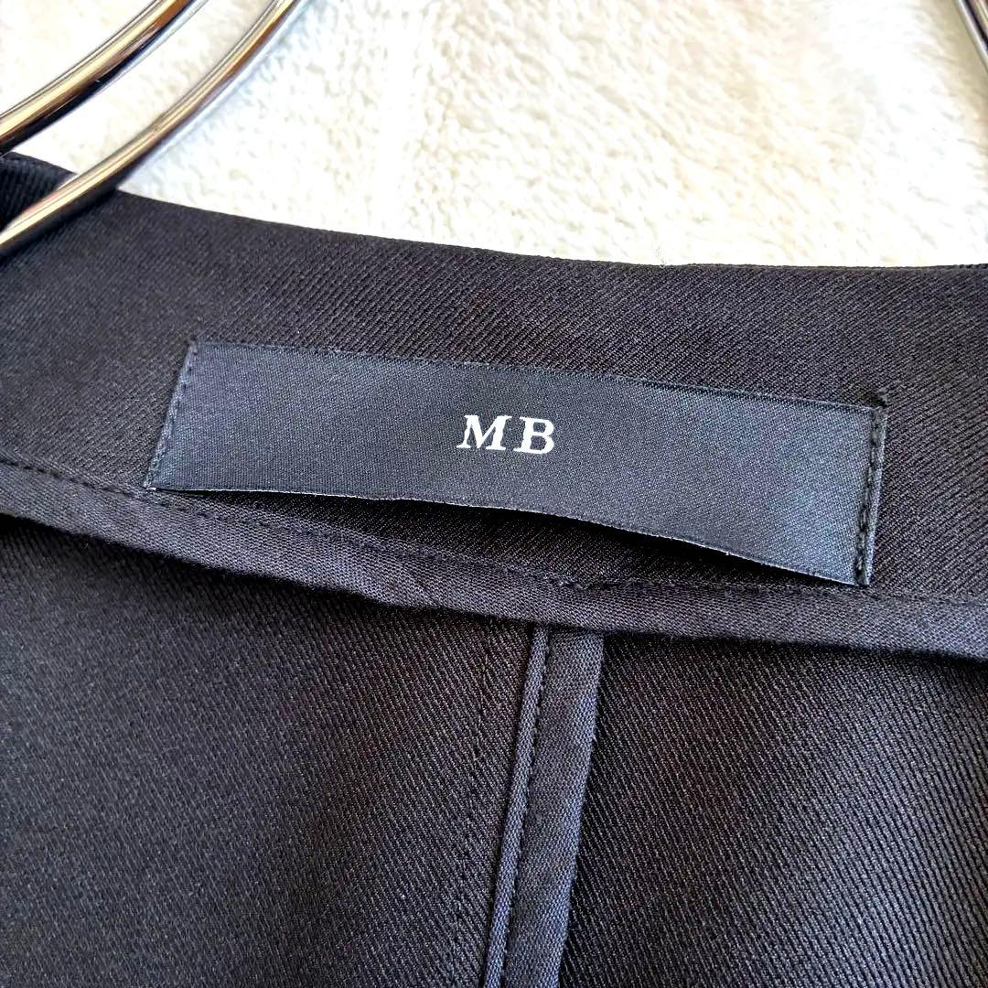 【美品】MB スタンダード ノーカラージャケット M 黒 ブラック