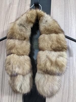 247　ロシアンセーブル　ティペット　マフラー　毛皮　リアルファー　付け襟