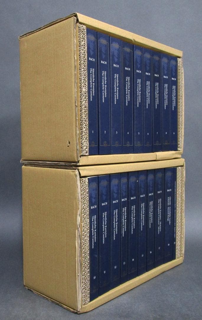 輸入楽譜全集［バッハ 全カンタータ］全19巻完結揃い　定価16万円