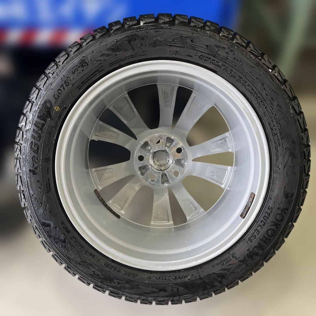 テスラX純正ホイール スタッドレスタイヤ付19インチ4本セット