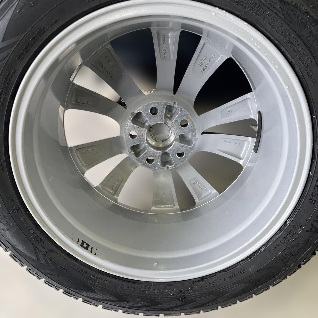 テスラX純正ホイール スタッドレスタイヤ付19インチ4本セット