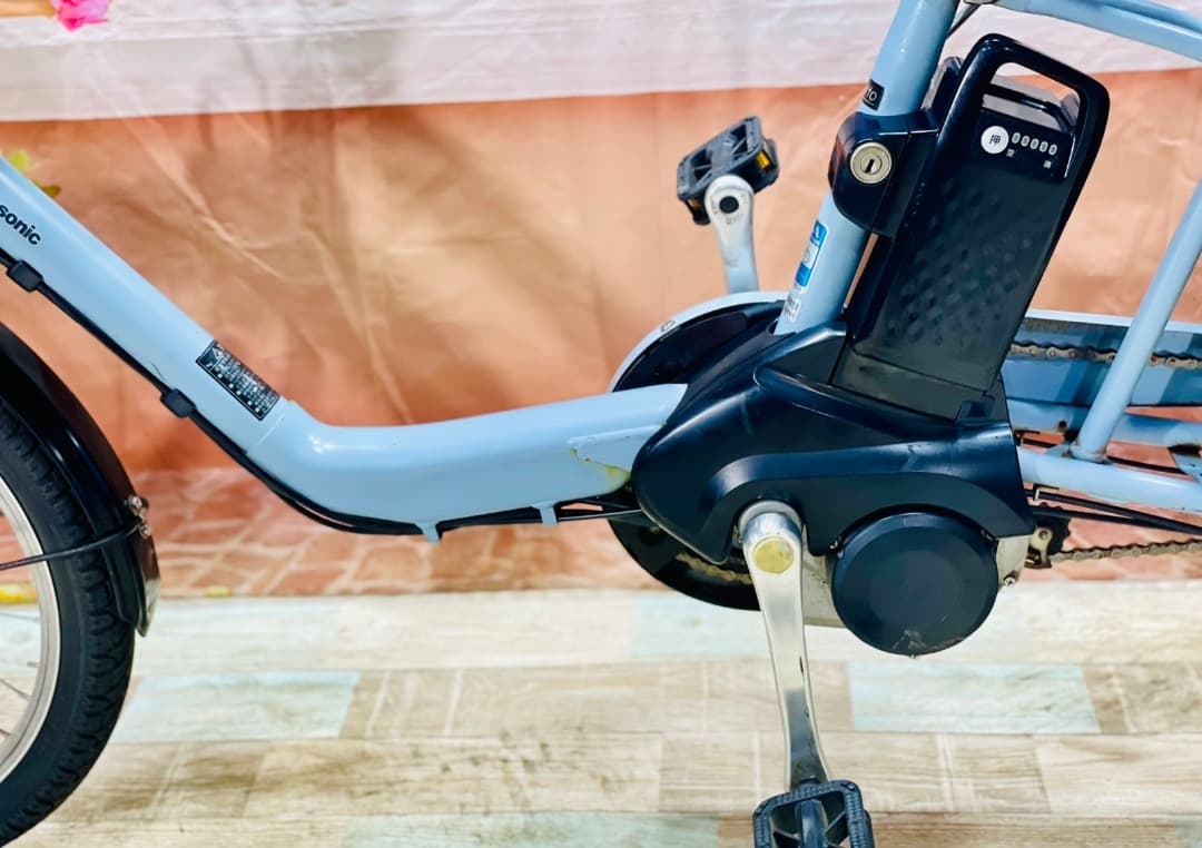 限定価格！ギュット⭐️12AHパナソニック子供乗せ電動アシスト自転車Y2495