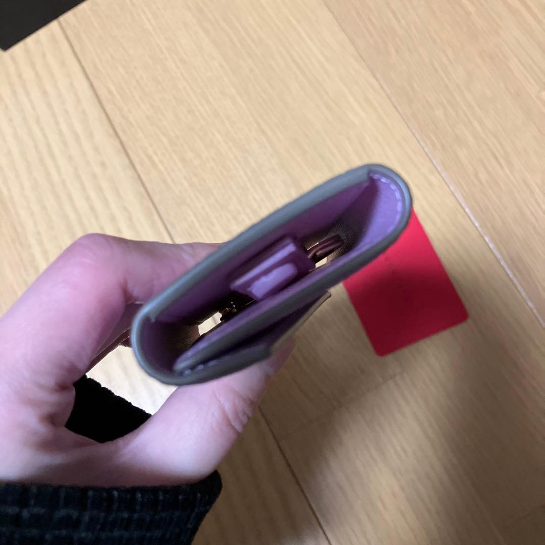 ボナベンチュラ　レザーキーケース ゴールド金具付き