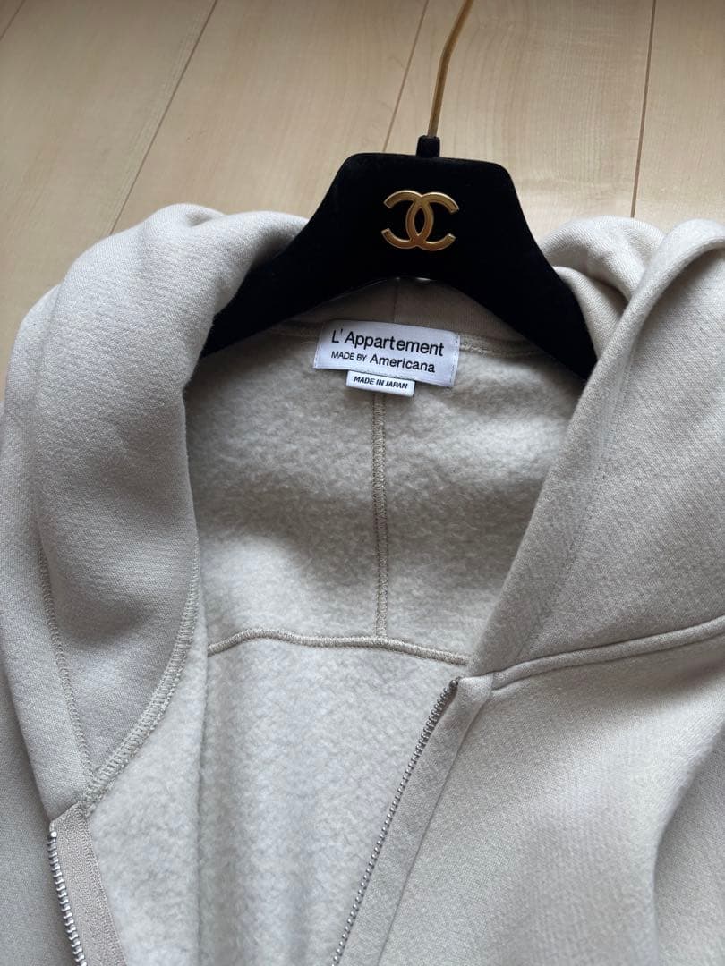 AMERICANAアメリカーナWIDE FULLZIP HOODIEアパルトモン