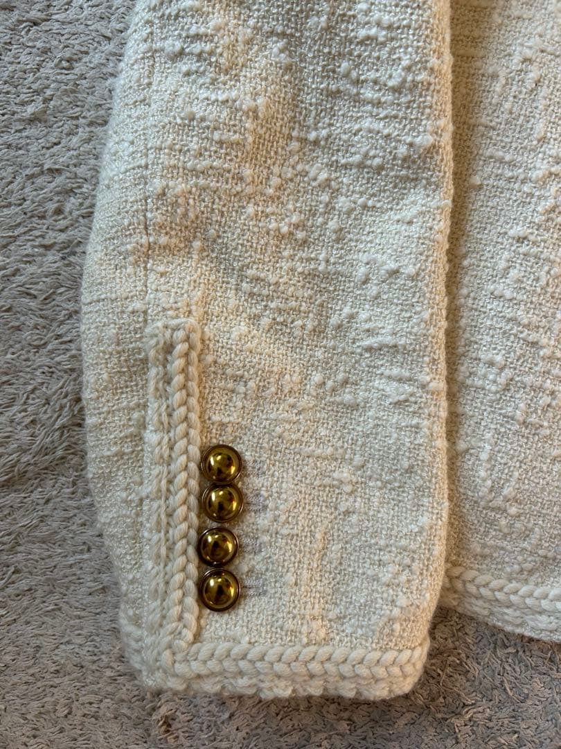 Col Pierrot ノーカラージャケット　アパルトモン