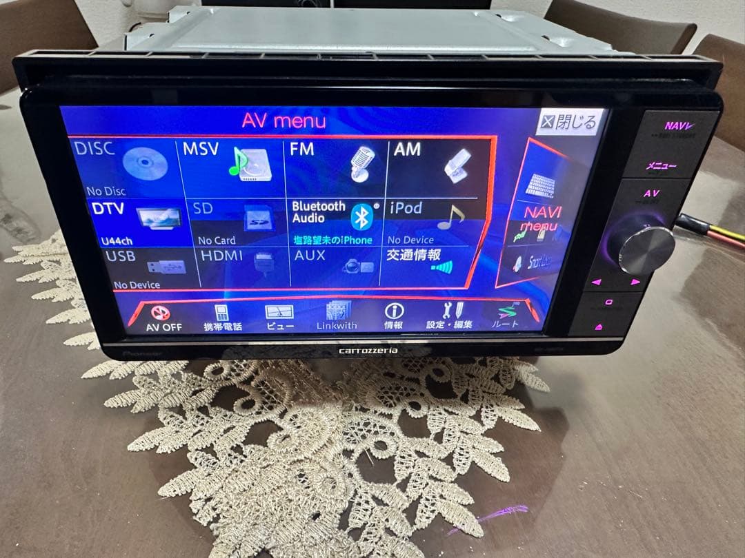 カロッツェリア　AVIC-ZH0077W