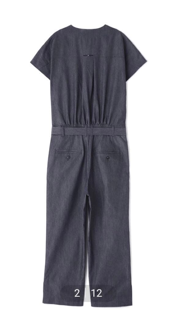 お値下げ！新品！【PGG】リサイクルポリデニムストレッチ ジャンプス