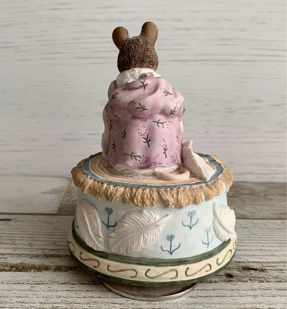 ハンカマンカ オルゴール ピーターラビット ボーダーファインアーツ