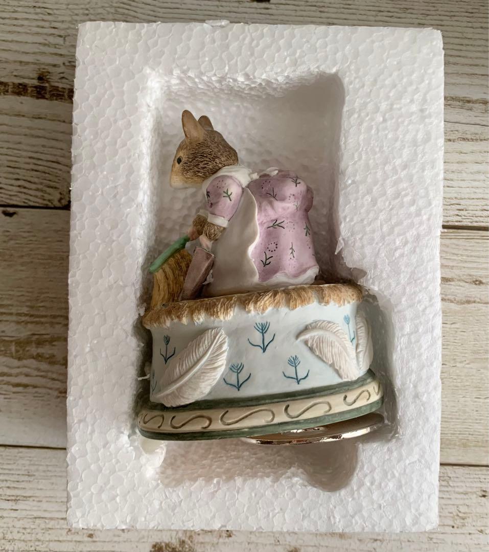 ハンカマンカ オルゴール ピーターラビット ボーダーファインアーツ