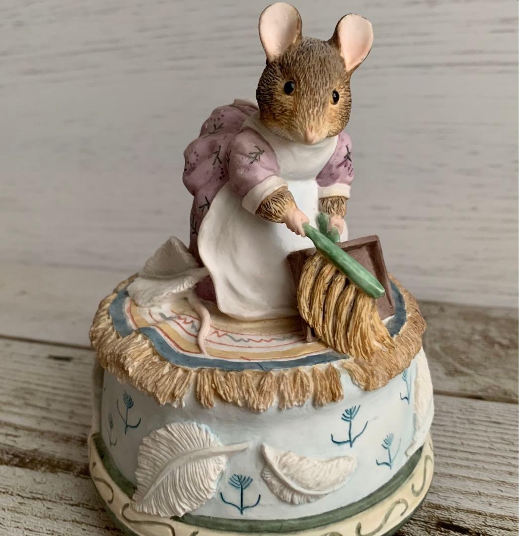 ハンカマンカ オルゴール ピーターラビット ボーダーファインアーツ