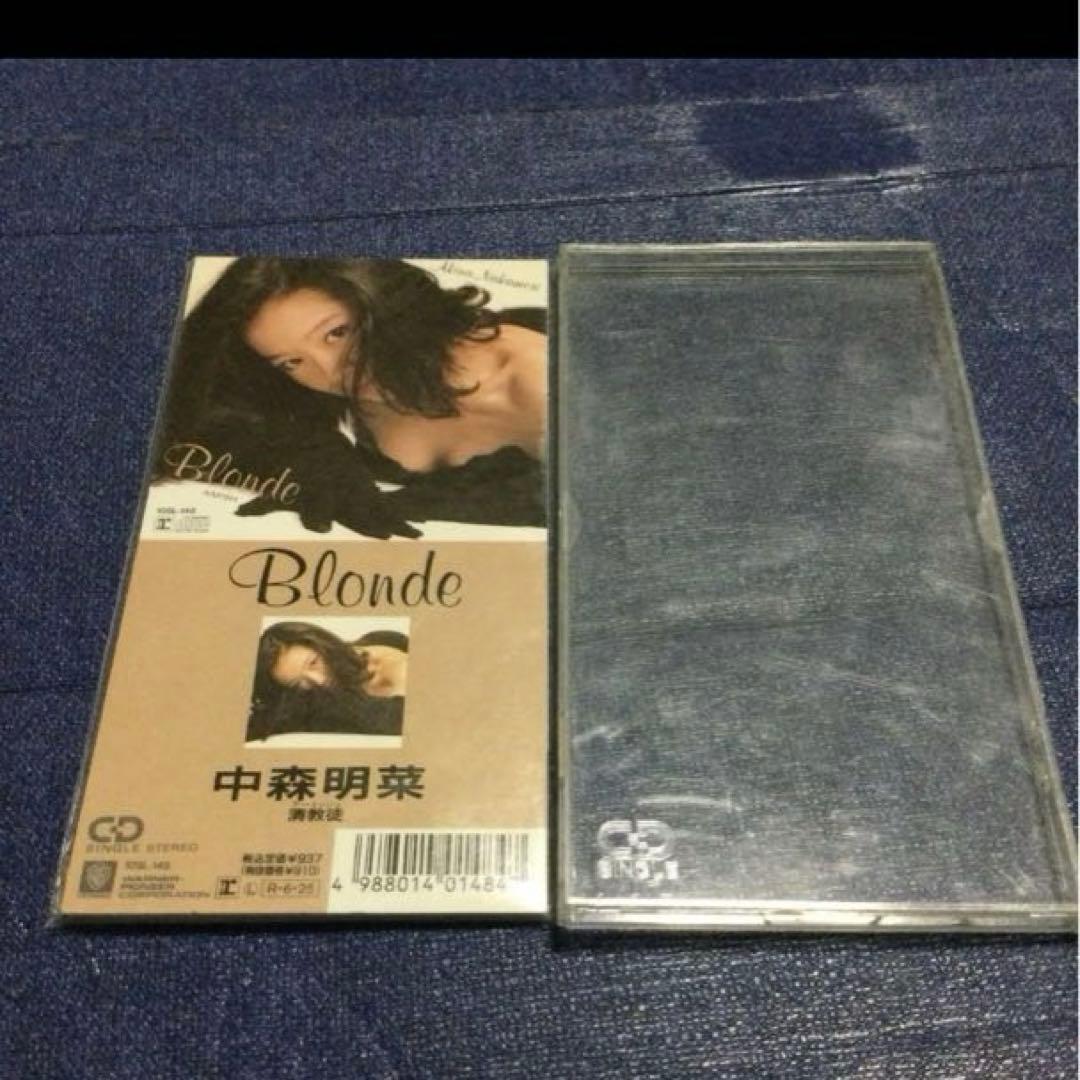 中森明菜　.ブロンド.blonde 8センチ8cmシングル短冊邦楽CD アイドル