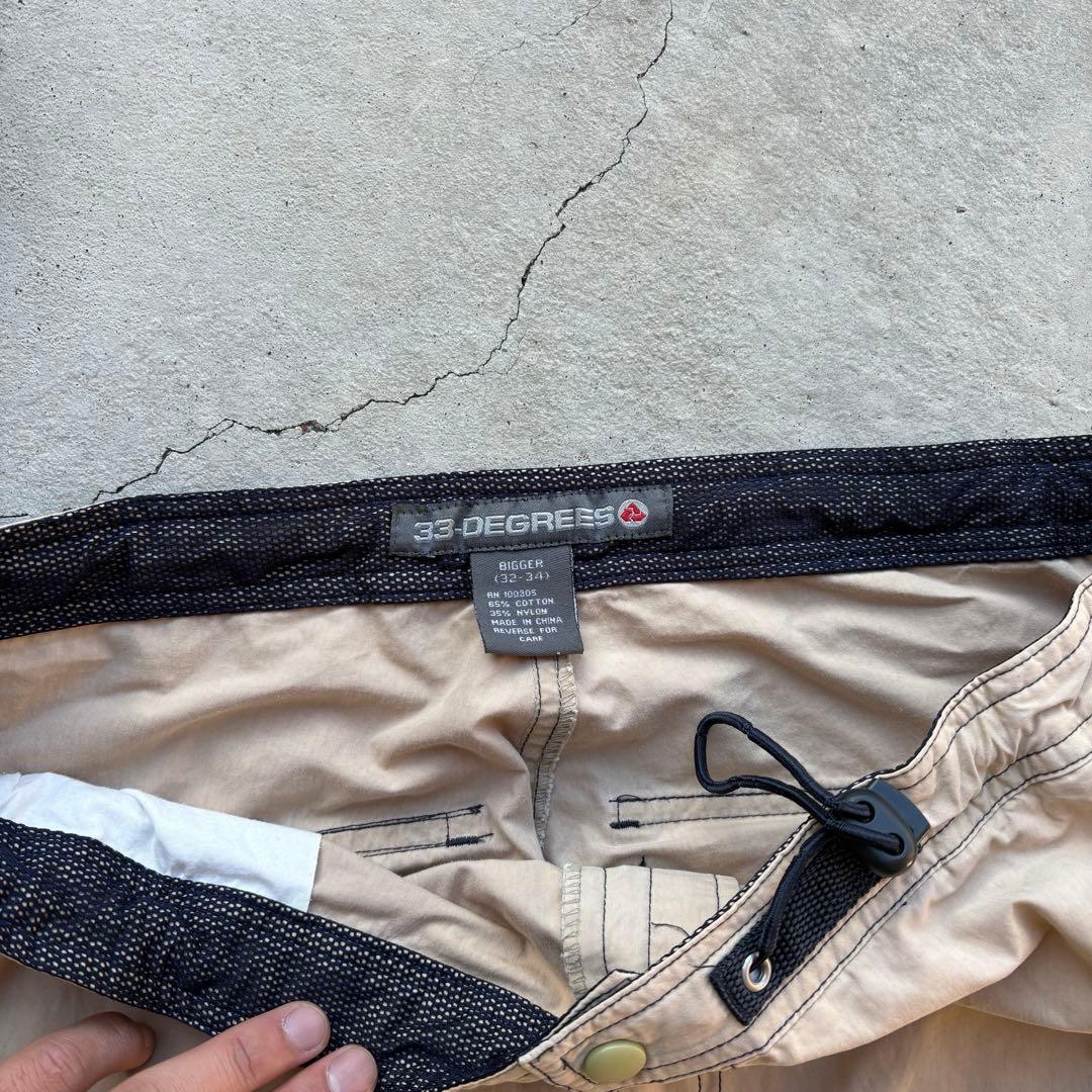 33 degrees tech ギミック レイヴパンツ