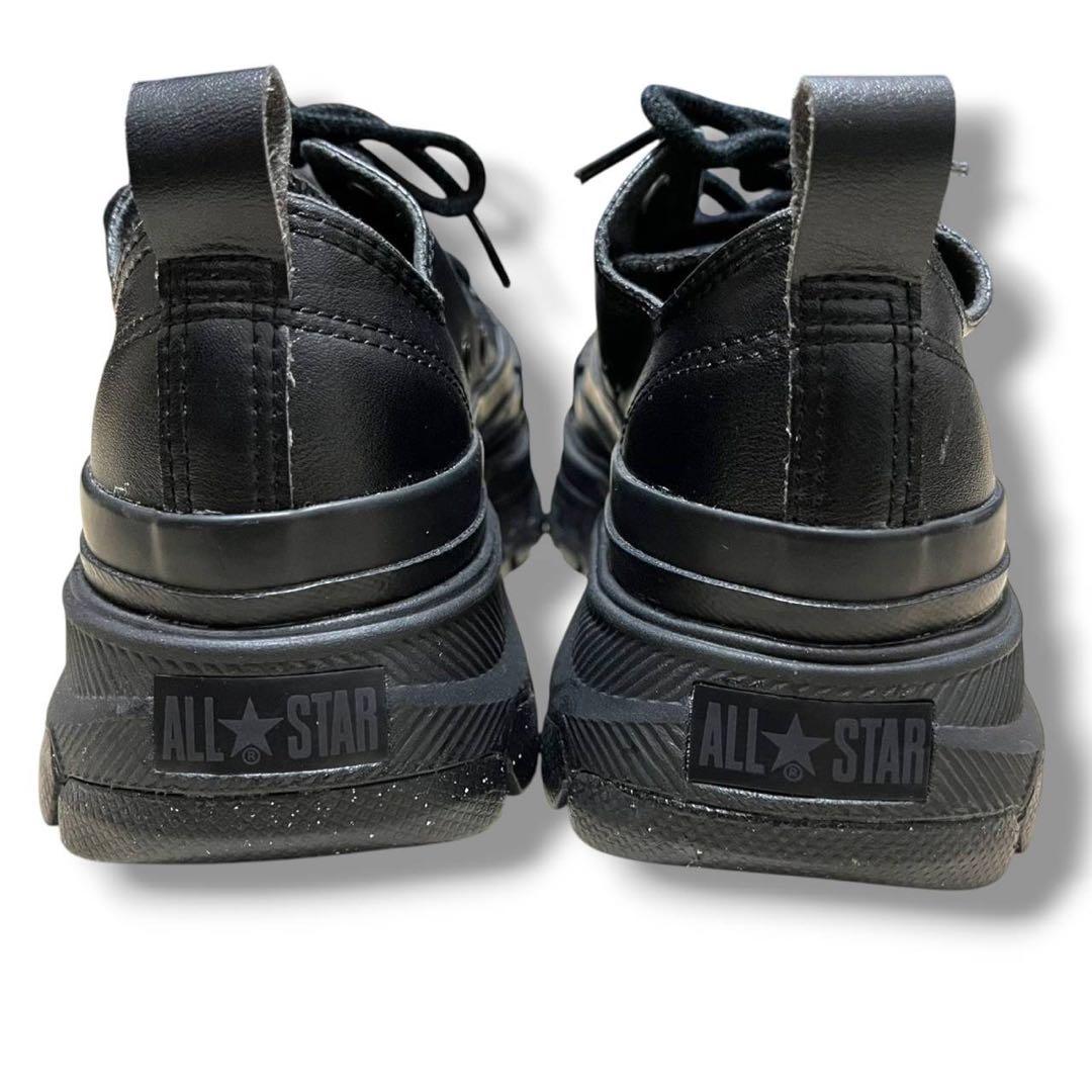 【新品】コンバース オールスター トレックウェーブ レザー 厚底【24cm】