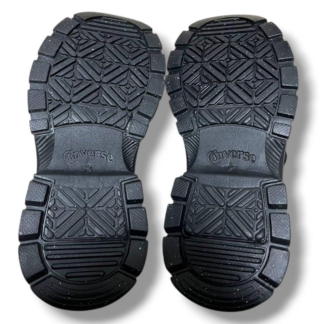 【新品】コンバース オールスター トレックウェーブ レザー 厚底【24cm】