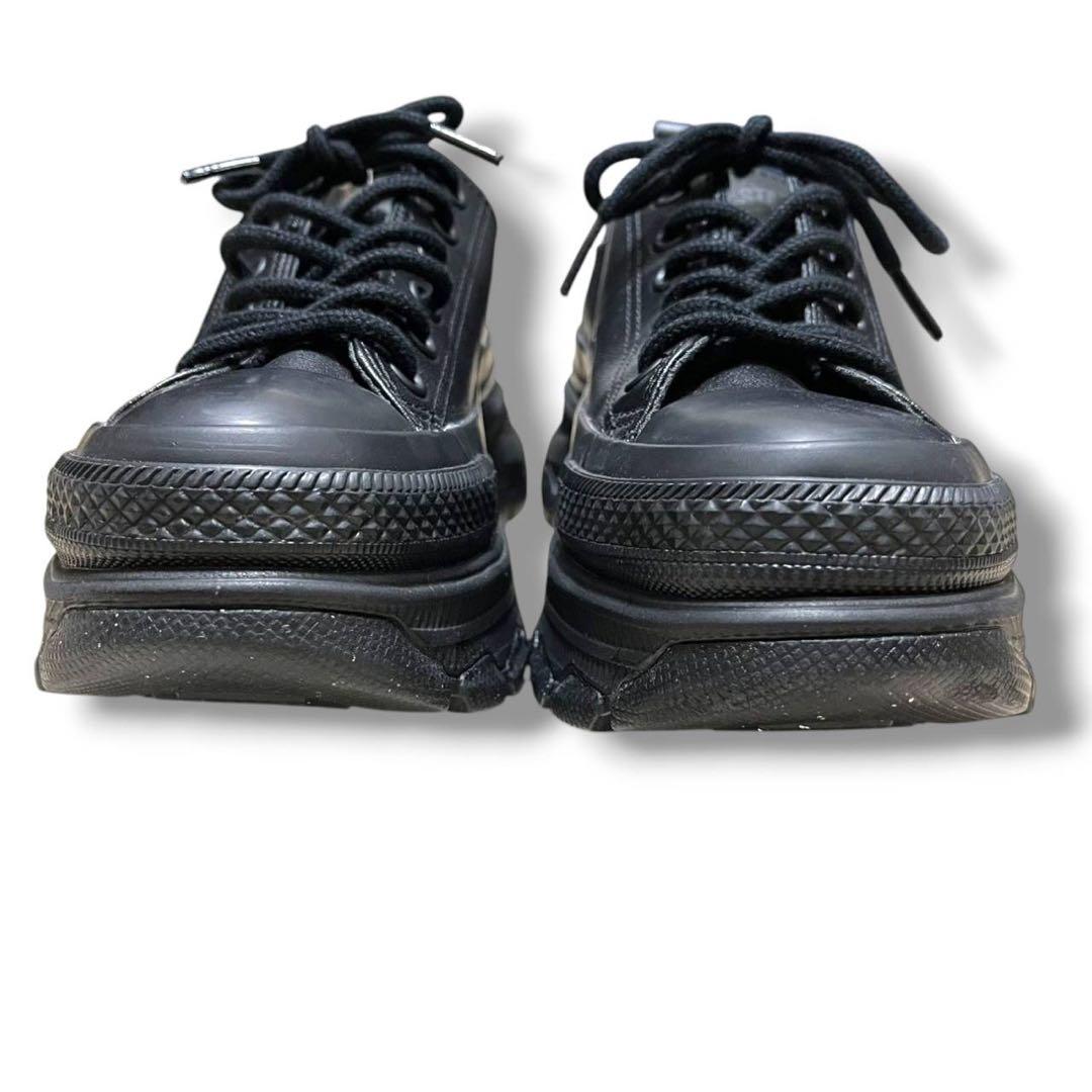 【新品】コンバース オールスター トレックウェーブ レザー 厚底【24cm】