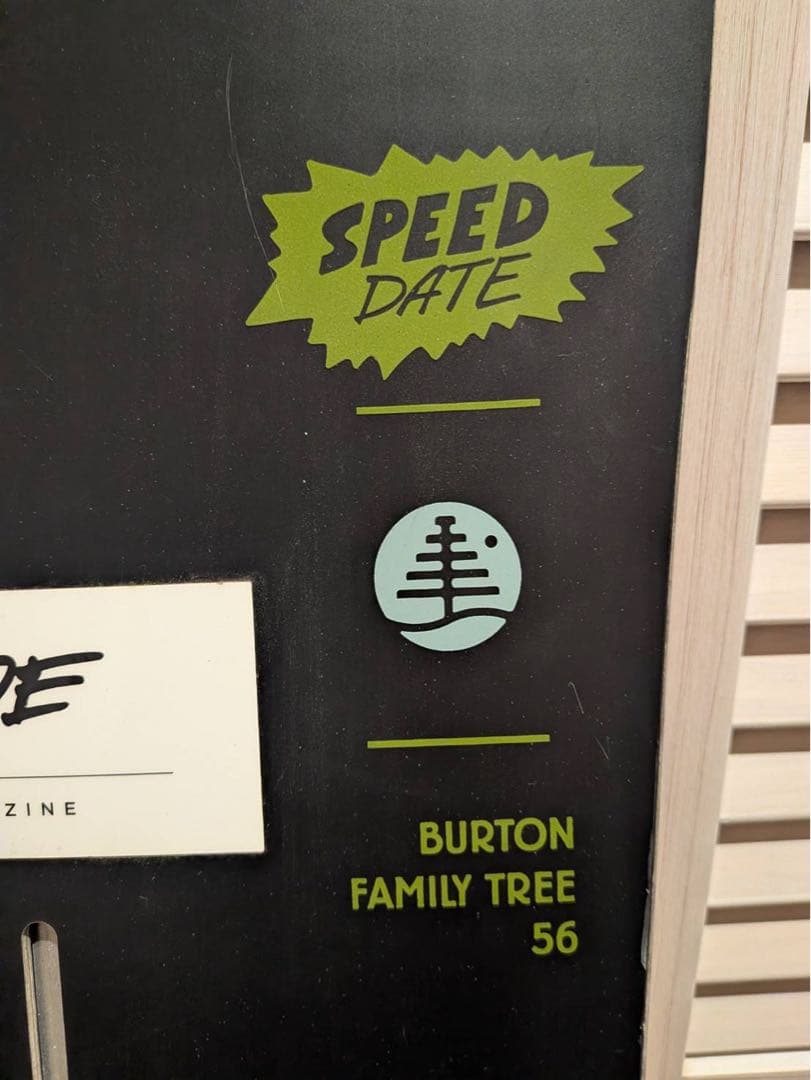 BURTON FAMILY TREE SPEED DATE 156W テリエ監修