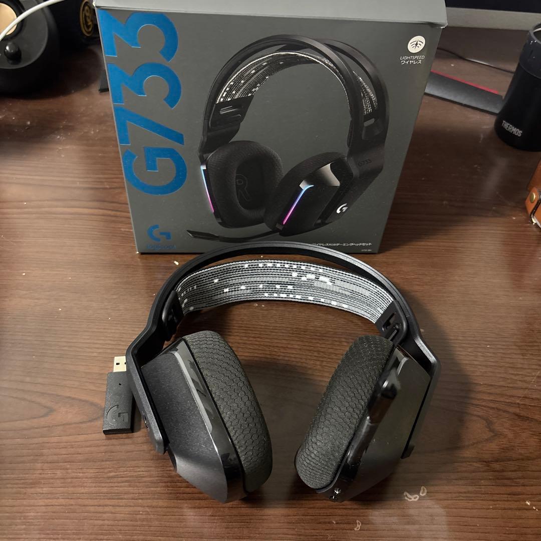 Logicool G733 LIGHTSPEED ワイヤレス RGB ゲーミン…
