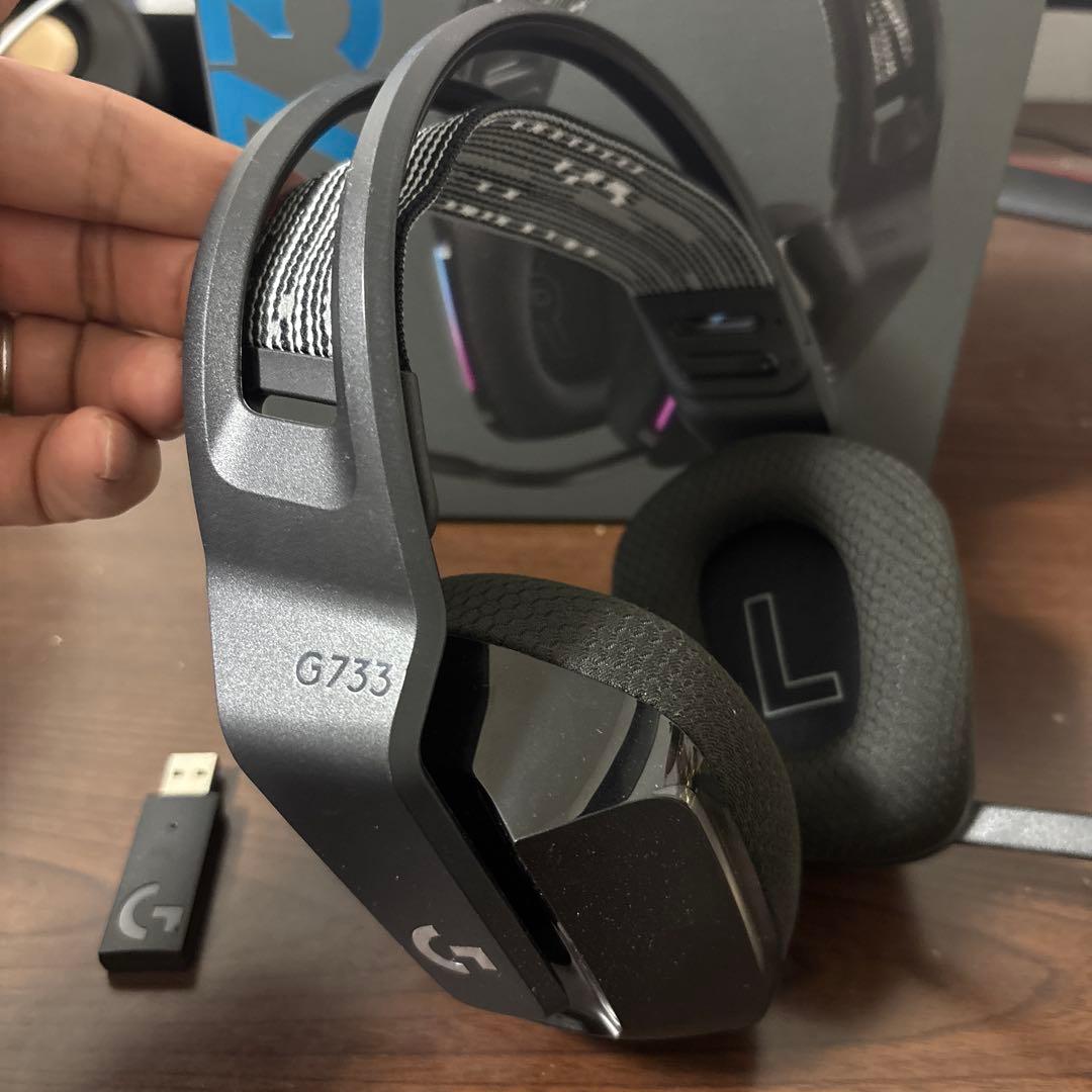 Logicool G733 LIGHTSPEED ワイヤレス RGB ゲーミン…