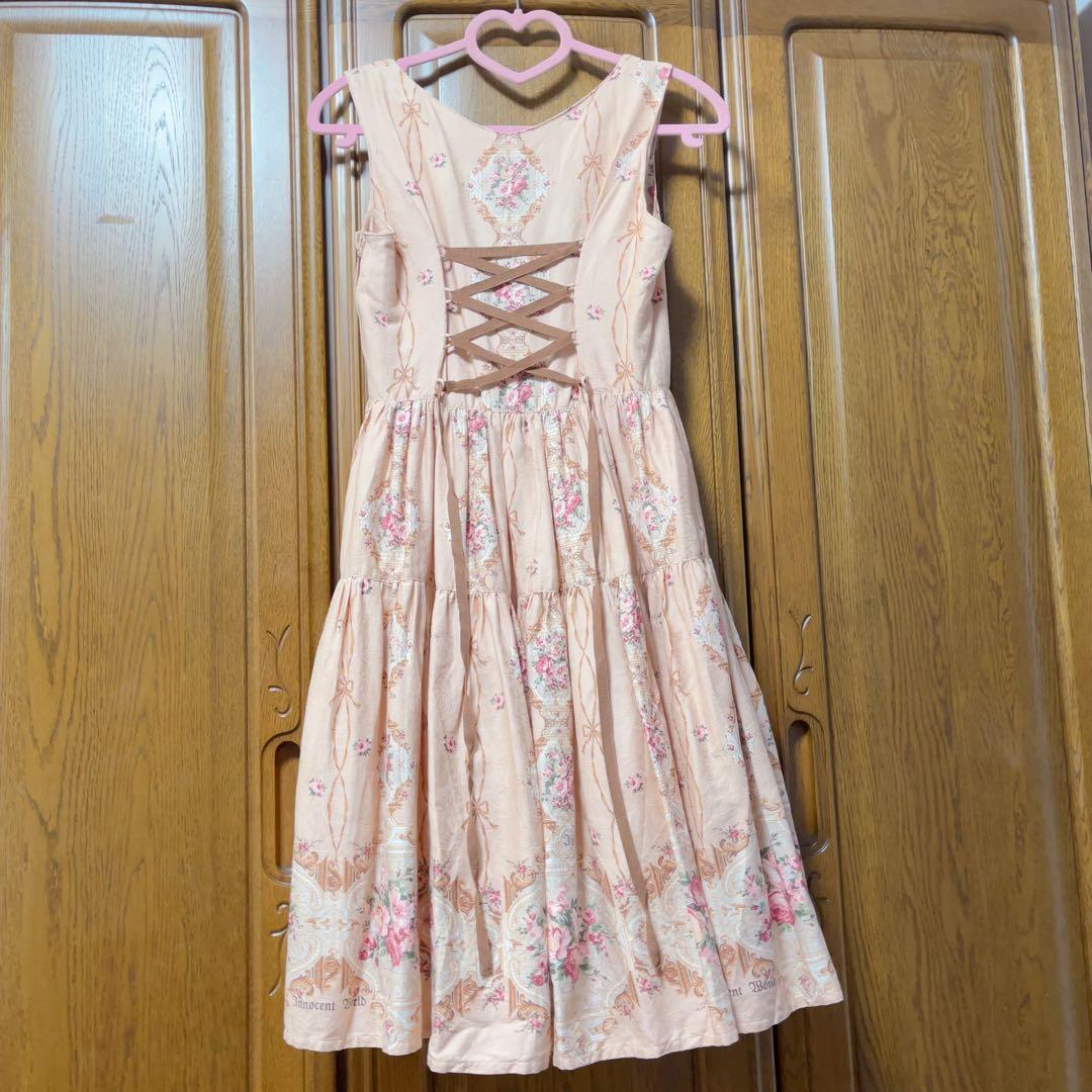 InnocentWorld ピュアローズティアードジャンパースカート　美品