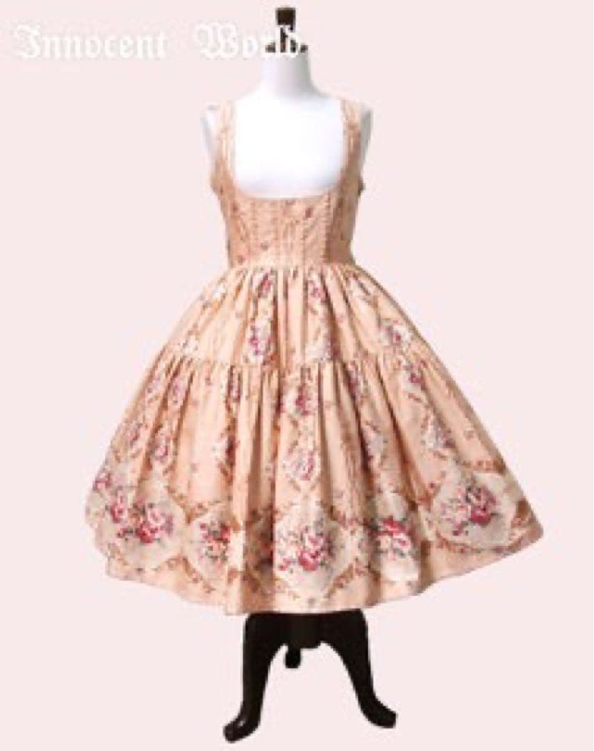 InnocentWorld ピュアローズティアードジャンパースカート　美品