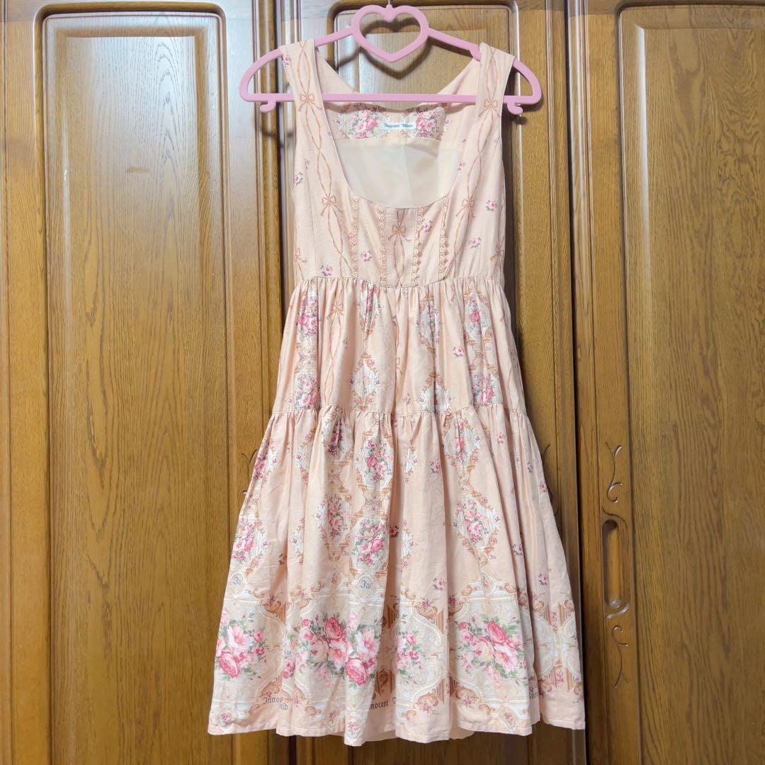 InnocentWorld ピュアローズティアードジャンパースカート　美品