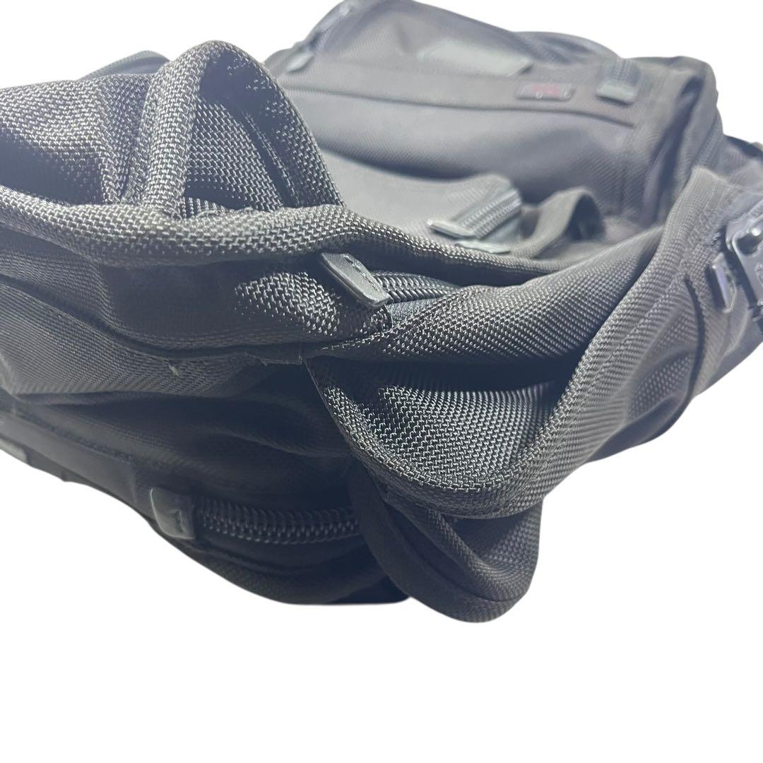 廃番TUMI T-Passリュック バックパック PC レザー ナイロン 黒