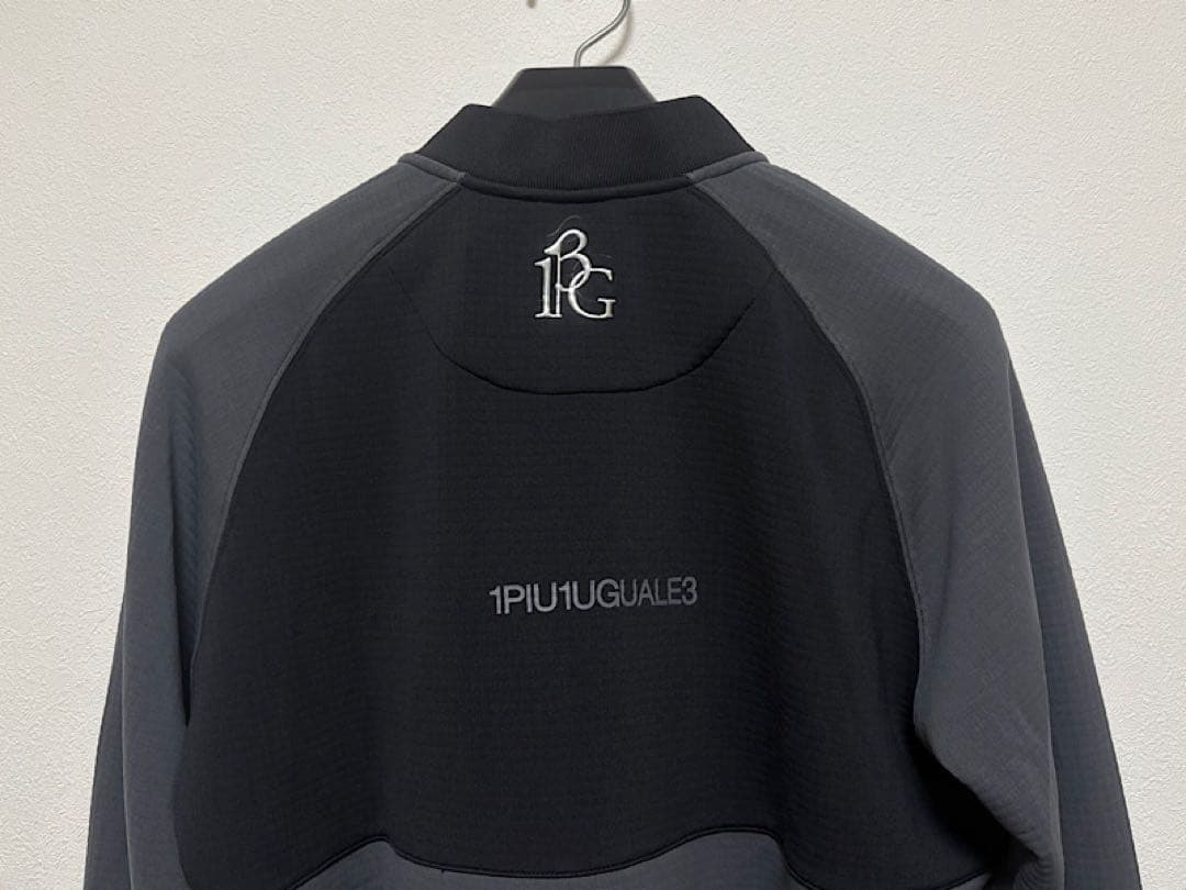新品1PIU1UGUALE3 GOLF24AWパワーグリッドBLADEポロシャツ