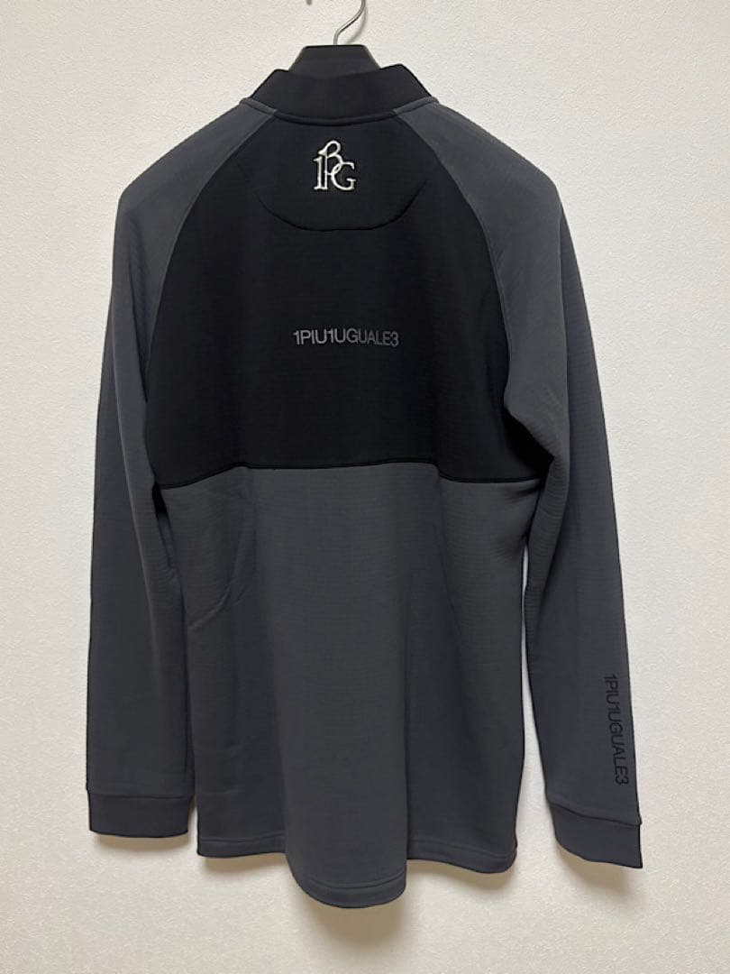 新品1PIU1UGUALE3 GOLF24AWパワーグリッドBLADEポロシャツ