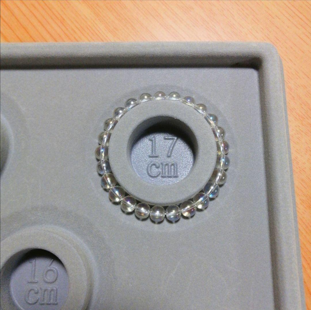 天然石✨【オーロラ水晶】ブレスレット　ハンドメイド②