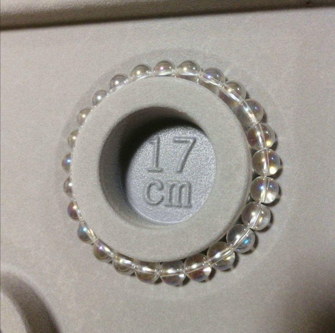 天然石✨【オーロラ水晶】ブレスレット　ハンドメイド②