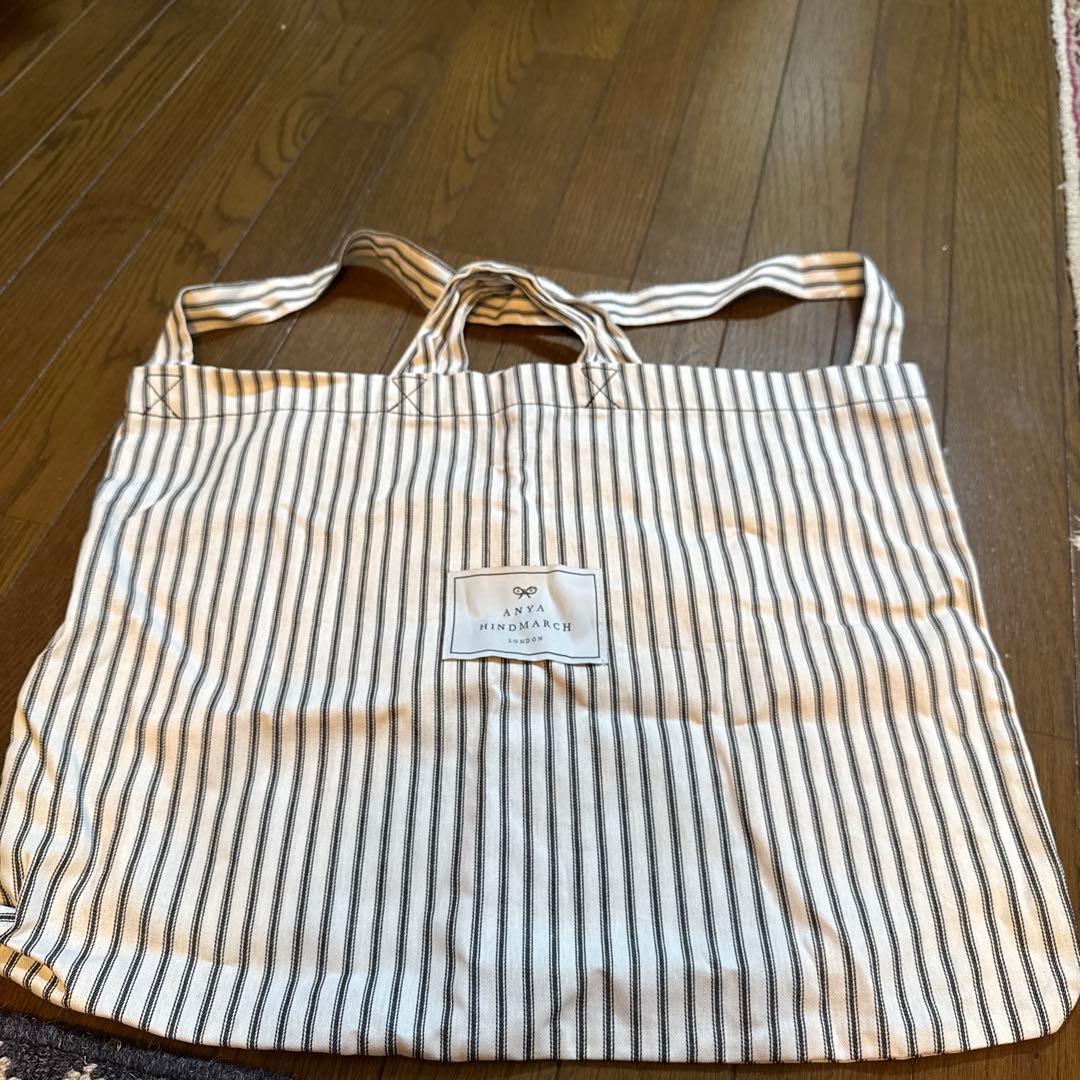 美品【ANYA HINDMARCH アニヤハインドマーチ】ケロッグトートバッグ