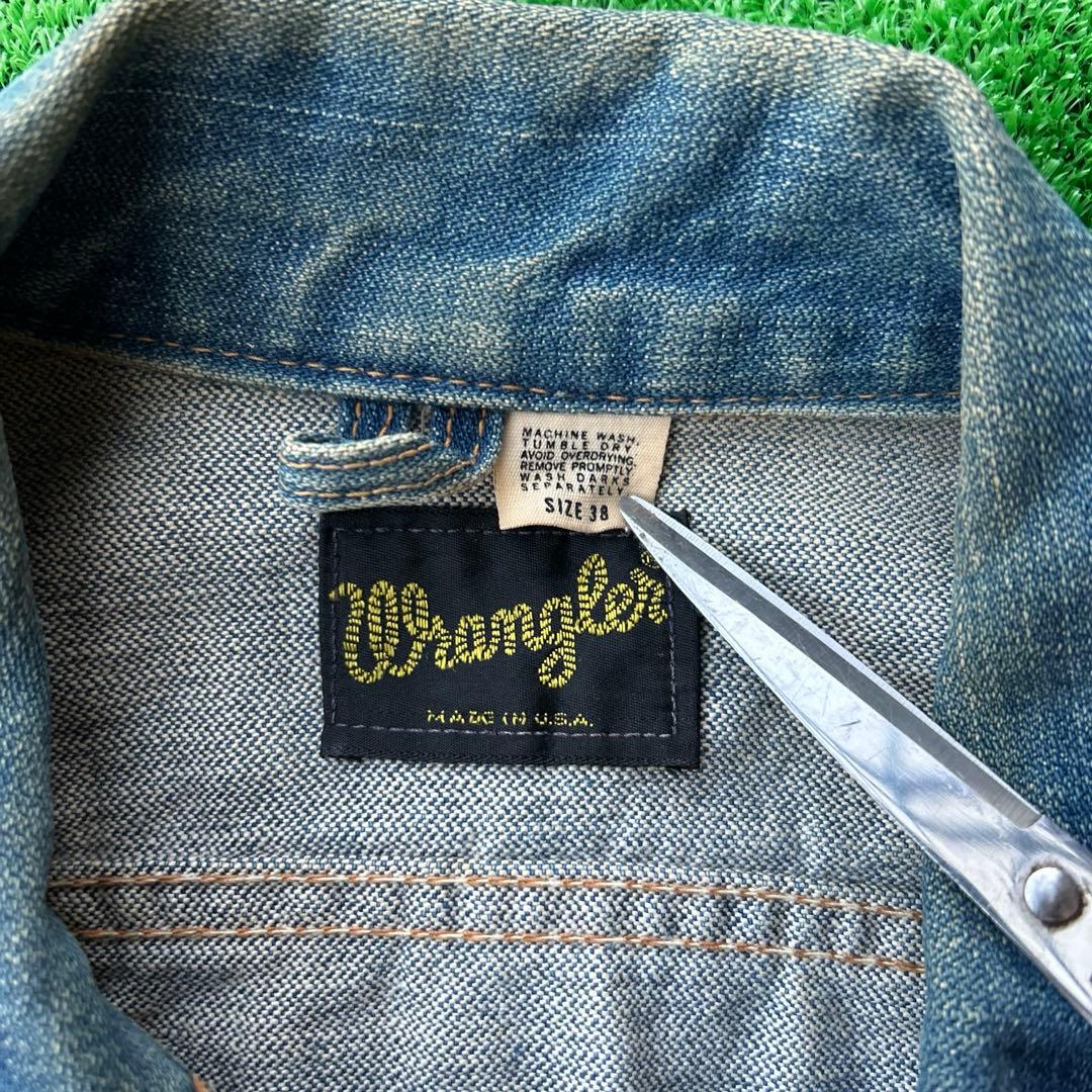 Wrangler ラングラー 124MJ デニムジャケット 70s