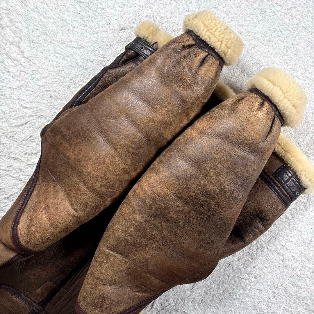 ✨希少・ファーフード付✨アヴィレックス　B-3 フライトジャケット　ムートン